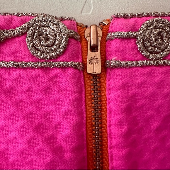 Lilly Pulitzer Gabby Shift Dress | Pop Pink Gold - Picture 6 of 11